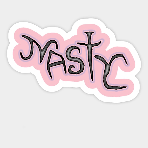 Nasty Sticker by IanWylie87